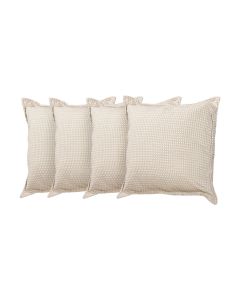 Kit 4 Almofadas Decorativas Bali Linho Estampado