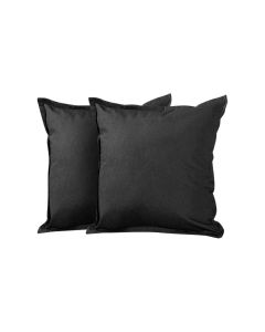 Kit 2 Almofadas Decorativas Bali Linho Marrom Escuro